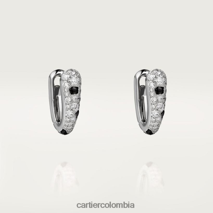 joyería Cartier pendientes pantera Oro blanco V0HXJN631