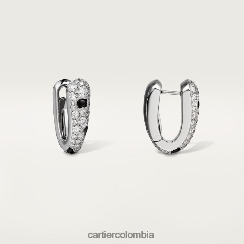 joyería Cartier pendientes pantera Oro blanco V0HXJN631