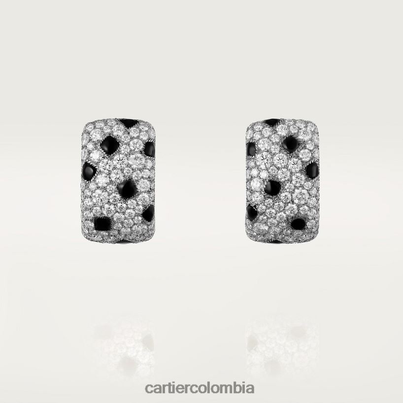 joyería Cartier pendientes pantera Oro blanco V0HXJN632