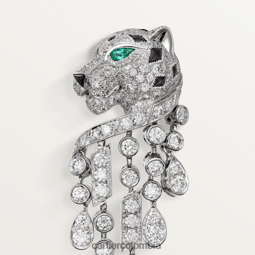 joyería Cartier pendientes pantera elegante V0HXJN633