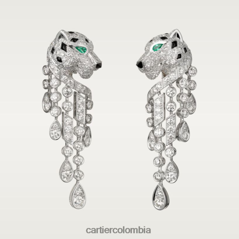 joyería Cartier pendientes pantera elegante V0HXJN645