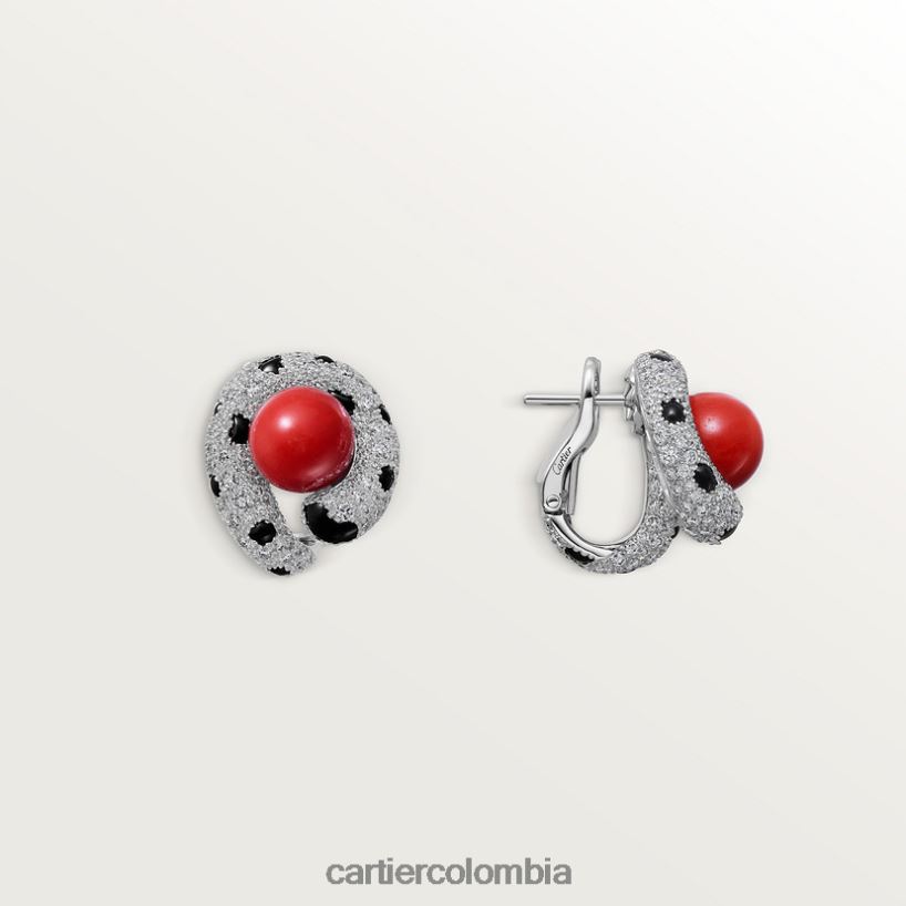 joyería Cartier pendientes pantera elegante V0HXJN646