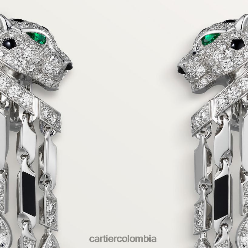 joyería Cartier pendientes pantera elegante V0HXJN648