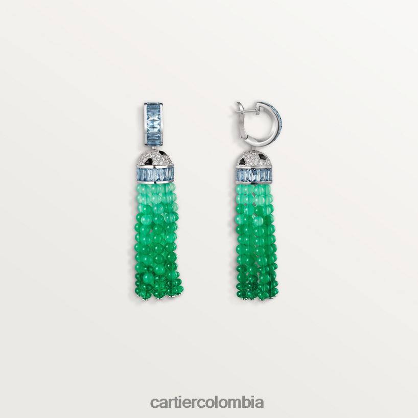 joyería Cartier pendientes pantera elegante V0HXJN650