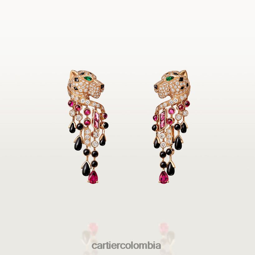 joyería Cartier pendientes pantera elegante V0HXJN651