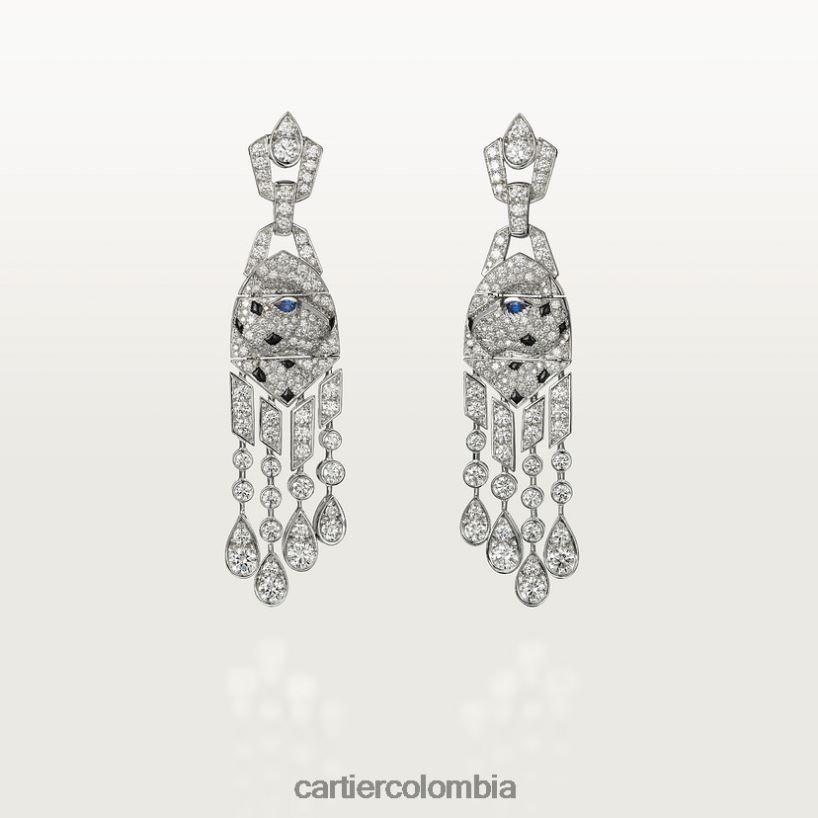 joyería Cartier pendientes pantera elegante V0HXJN652