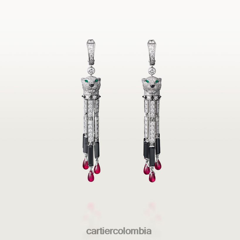 joyería Cartier pendientes pantera elegante V0HXJN653