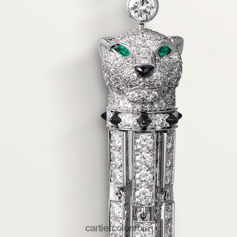 joyería Cartier pendientes pantera elegante V0HXJN653