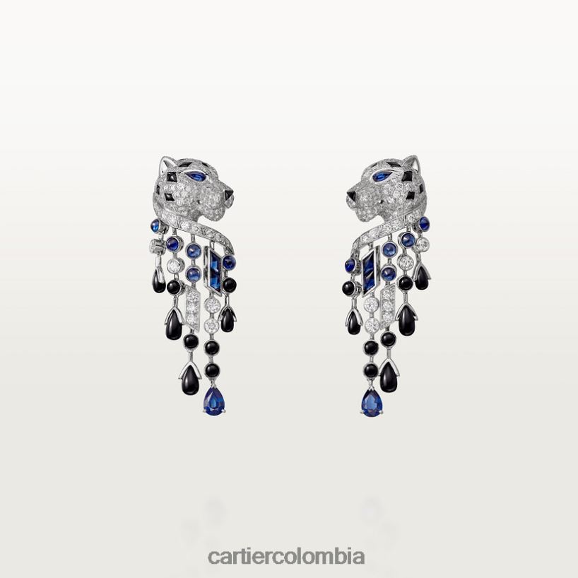 joyería Cartier pendientes pantera elegante V0HXJN654
