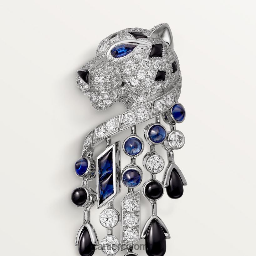 joyería Cartier pendientes pantera elegante V0HXJN654