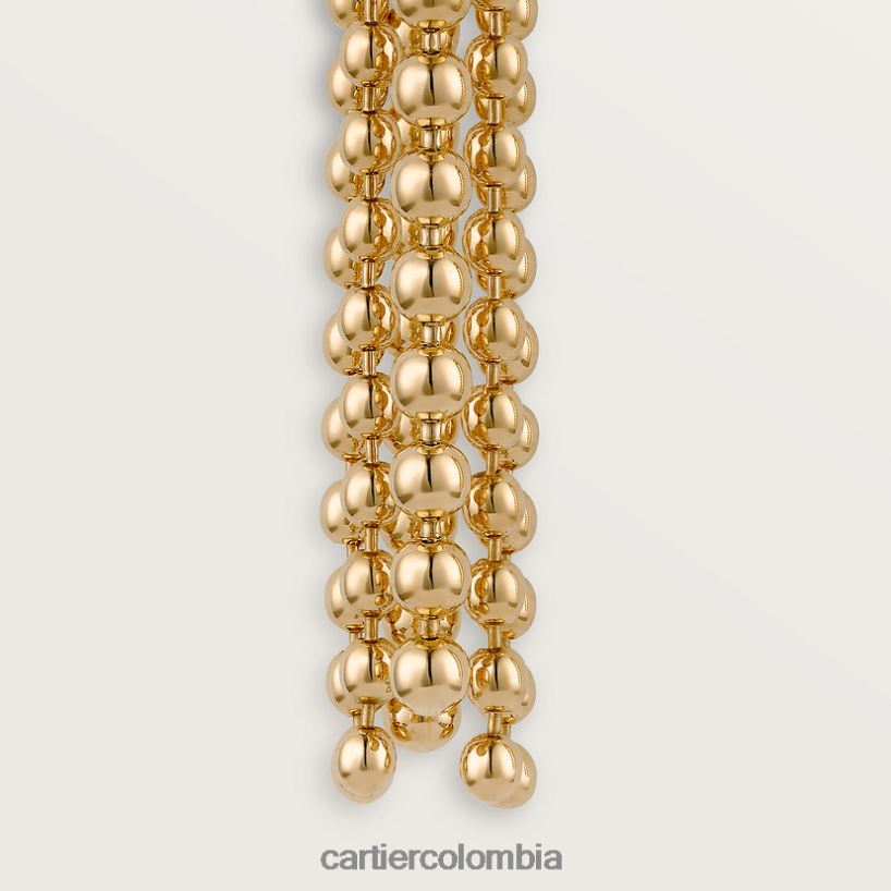 joyería Cartier pendientes pantera oro amarillo V0HXJN636