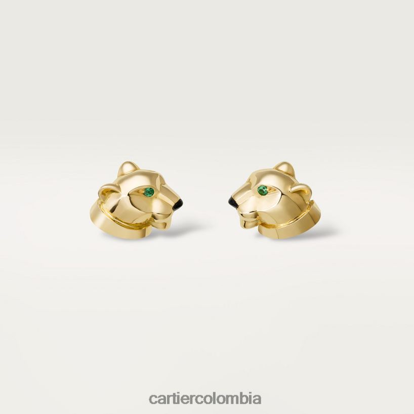 joyería Cartier pendientes pantera oro amarillo V0HXJN638