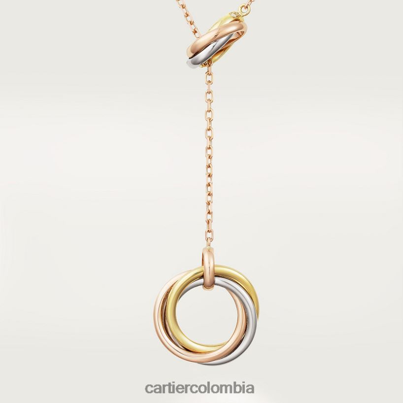joyería Cartier collar de la trinidad elegante V0HXJN403