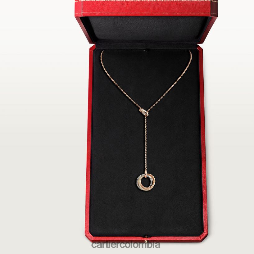 joyería Cartier collar de la trinidad elegante V0HXJN403