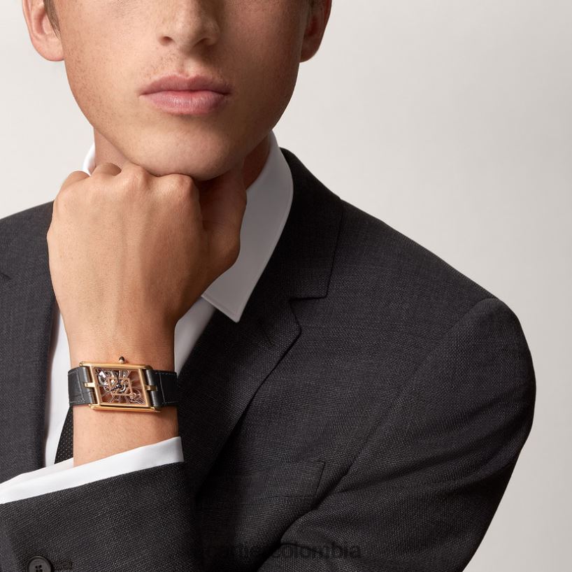 accesorios Cartier reloj asimétrico tanque elegante V0HXJN821