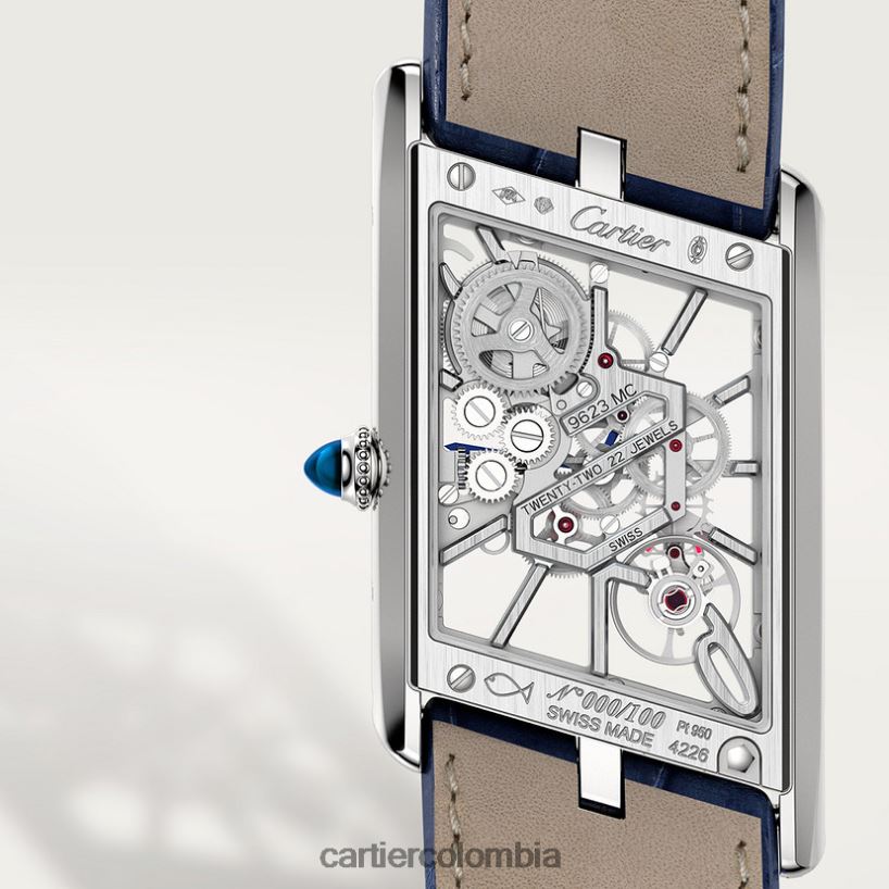 accesorios Cartier reloj asimétrico tanque elegante V0HXJN822