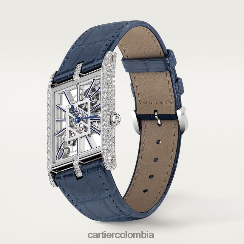accesorios Cartier reloj asimétrico tanque elegante V0HXJN823