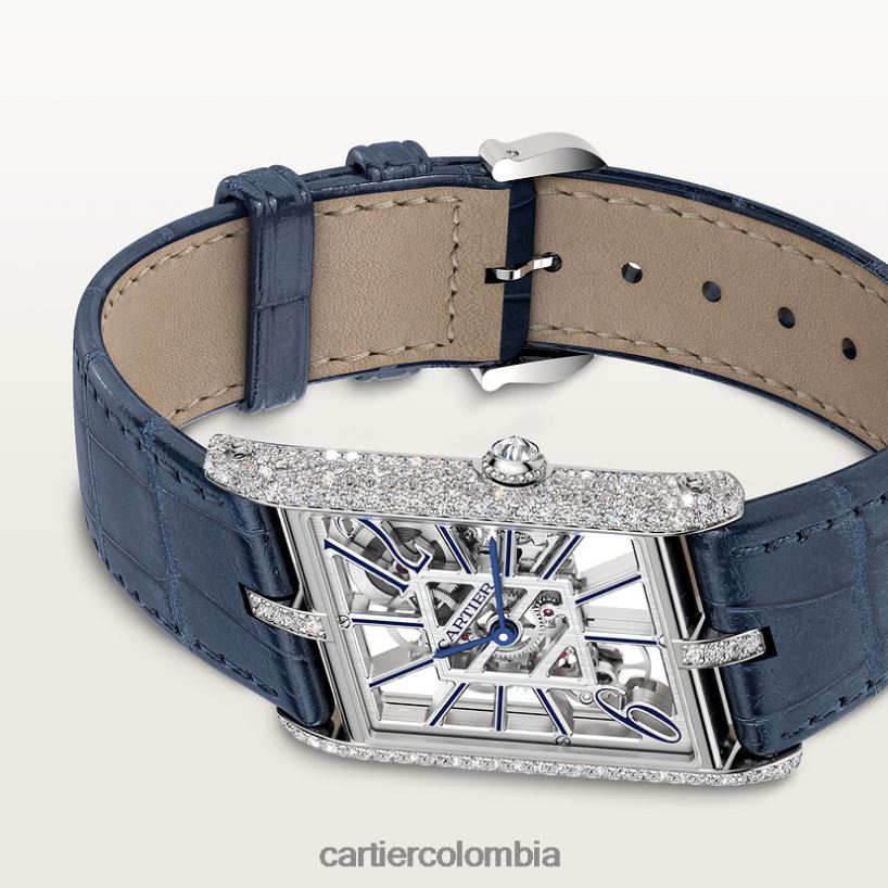 accesorios Cartier reloj asimétrico tanque elegante V0HXJN823