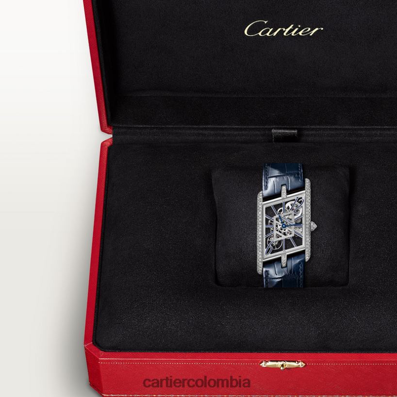 accesorios Cartier reloj asimétrico tanque elegante V0HXJN823