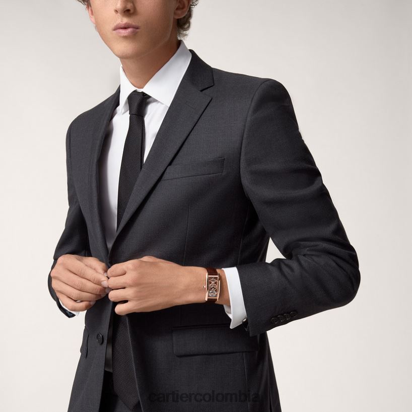 accesorios Cartier reloj cintree tanque elegante V0HXJN816