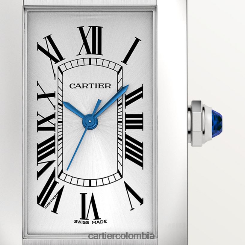 accesorios Cartier reloj tanque americano elegante V0HXJN813