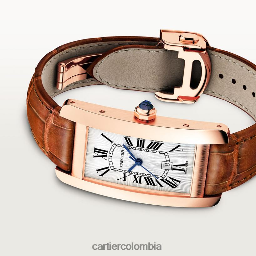 accesorios Cartier reloj tanque americano elegante V0HXJN817