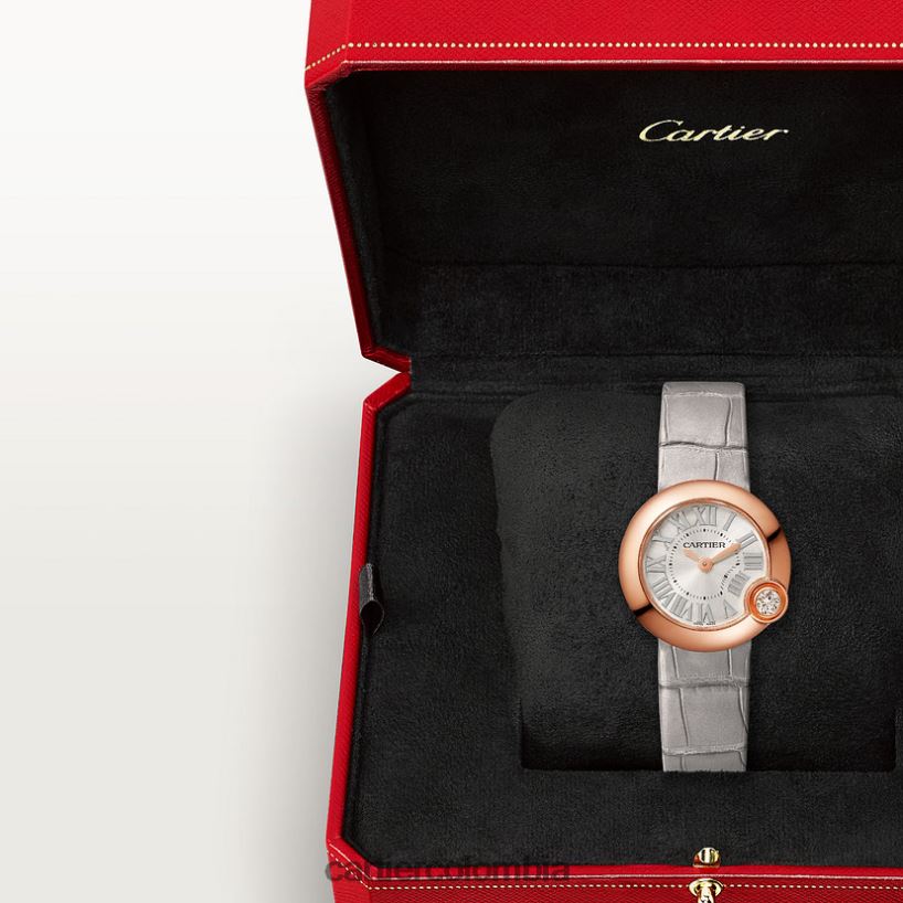 accesorios Cartier reloj balón blanco elegante V0HXJN970