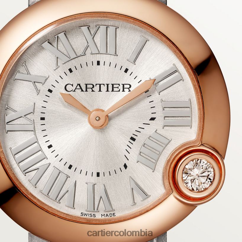 accesorios Cartier reloj balón blanco elegante V0HXJN971