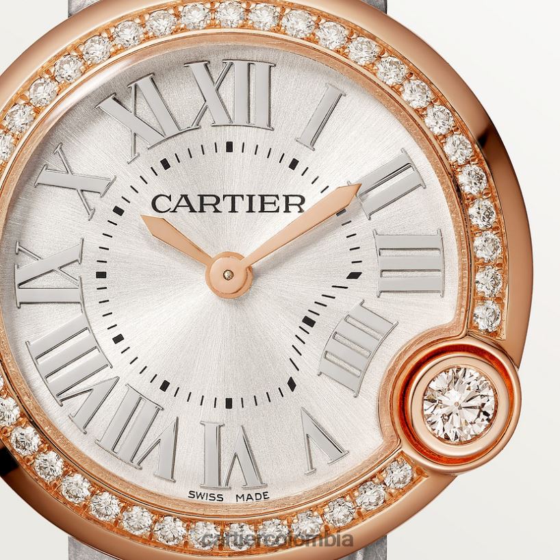 accesorios Cartier reloj balón blanco elegante V0HXJN975