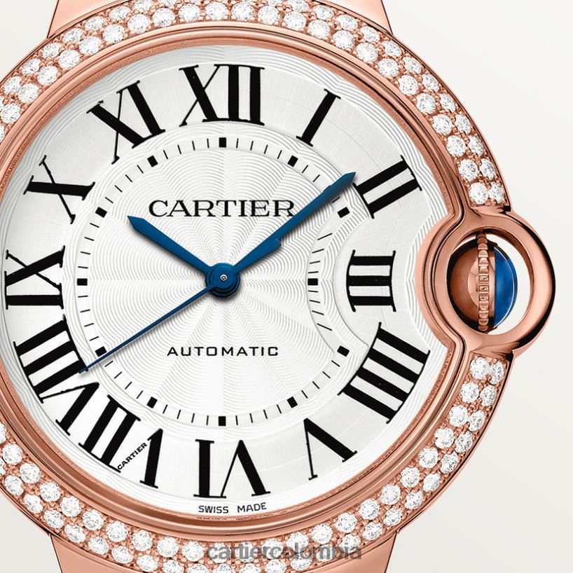 accesorios Cartier reloj globo azul elegante V0HXJN960