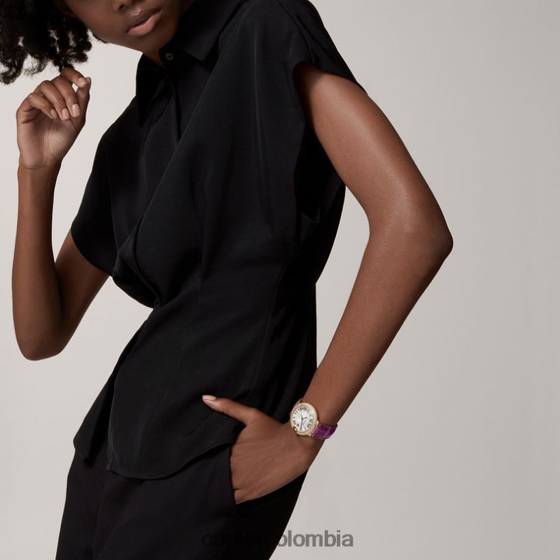 accesorios Cartier reloj globo azul elegante V0HXJN960