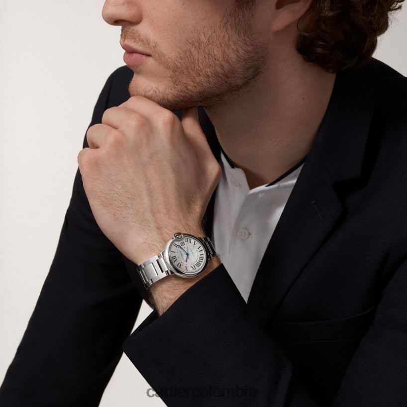 accesorios Cartier reloj globo azul elegante V0HXJN964