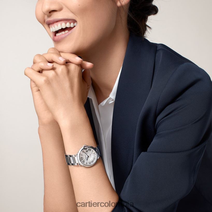 accesorios Cartier reloj globo azul elegante V0HXJN964