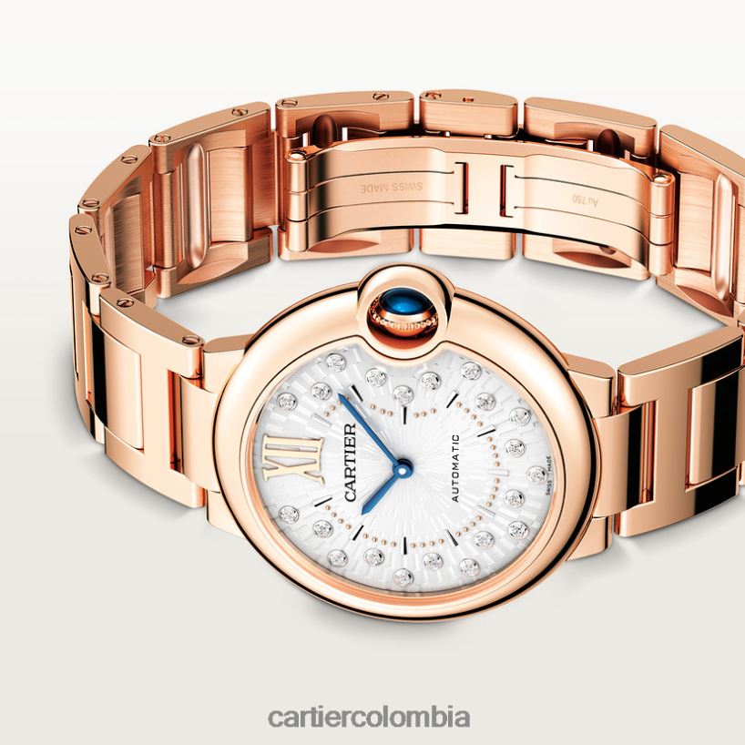 accesorios Cartier reloj globo azul elegante V0HXJN968