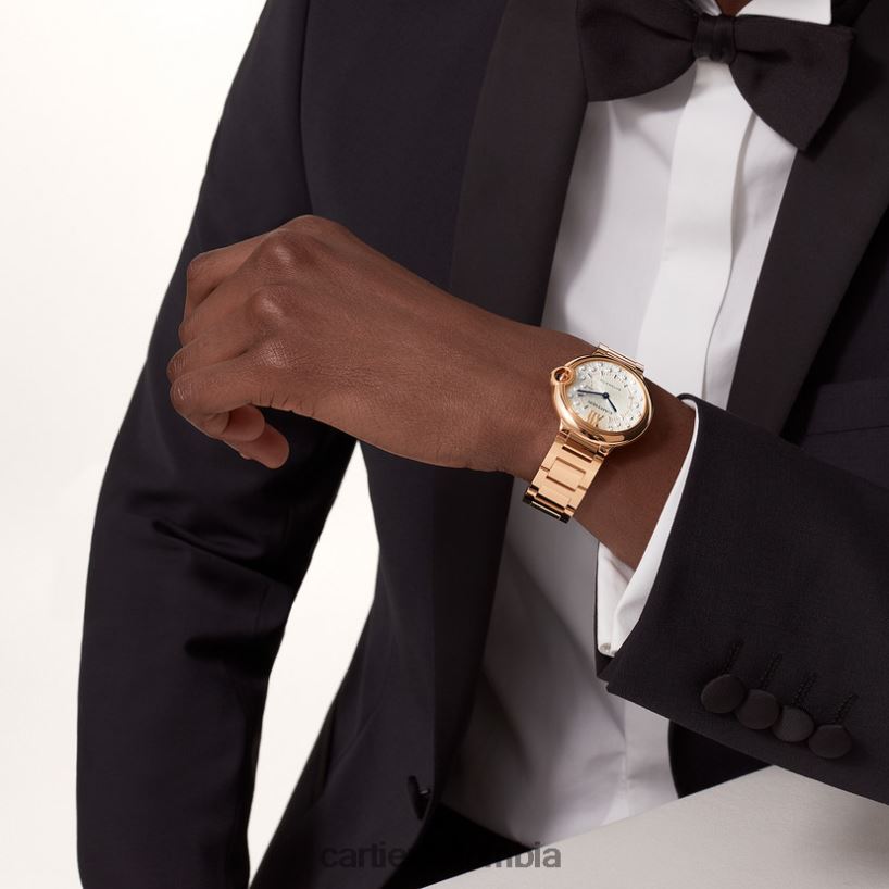 accesorios Cartier reloj globo azul elegante V0HXJN968