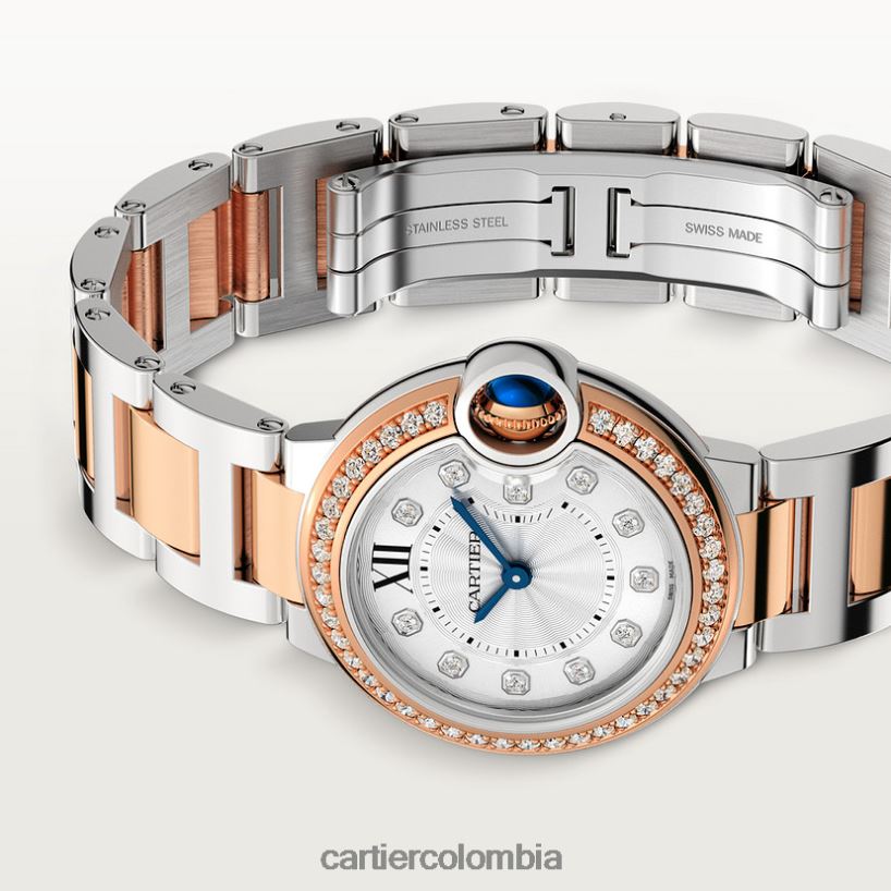 accesorios Cartier reloj globo azul elegante V0HXJN969