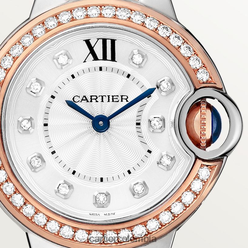 accesorios Cartier reloj globo azul elegante V0HXJN969