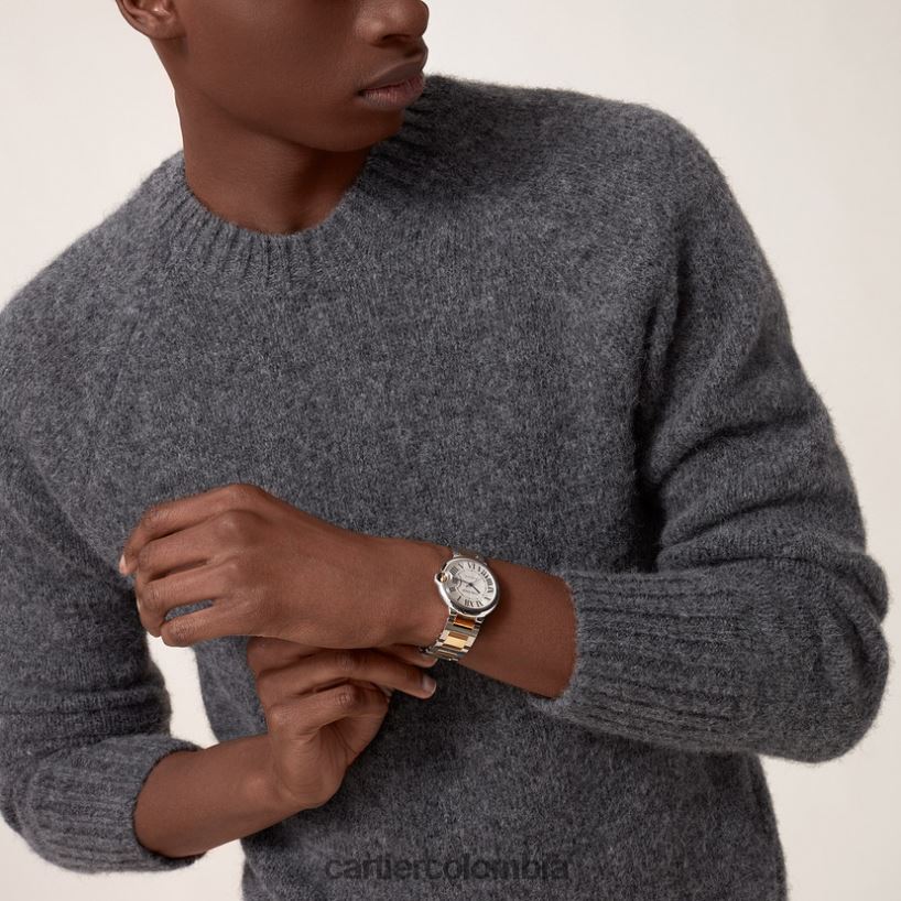 accesorios Cartier reloj globo azul elegante V0HXJN977