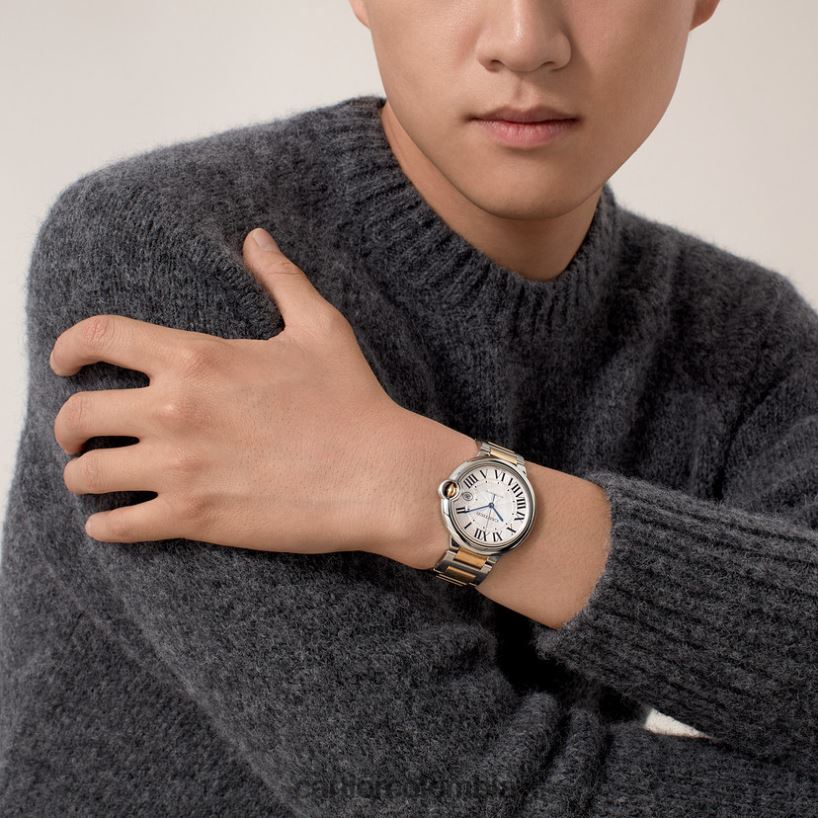 accesorios Cartier reloj globo azul elegante V0HXJN978