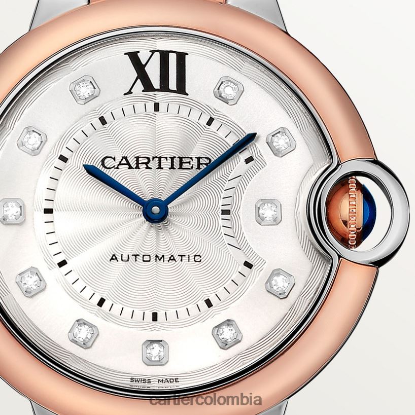 accesorios Cartier reloj globo azul elegante V0HXJN979