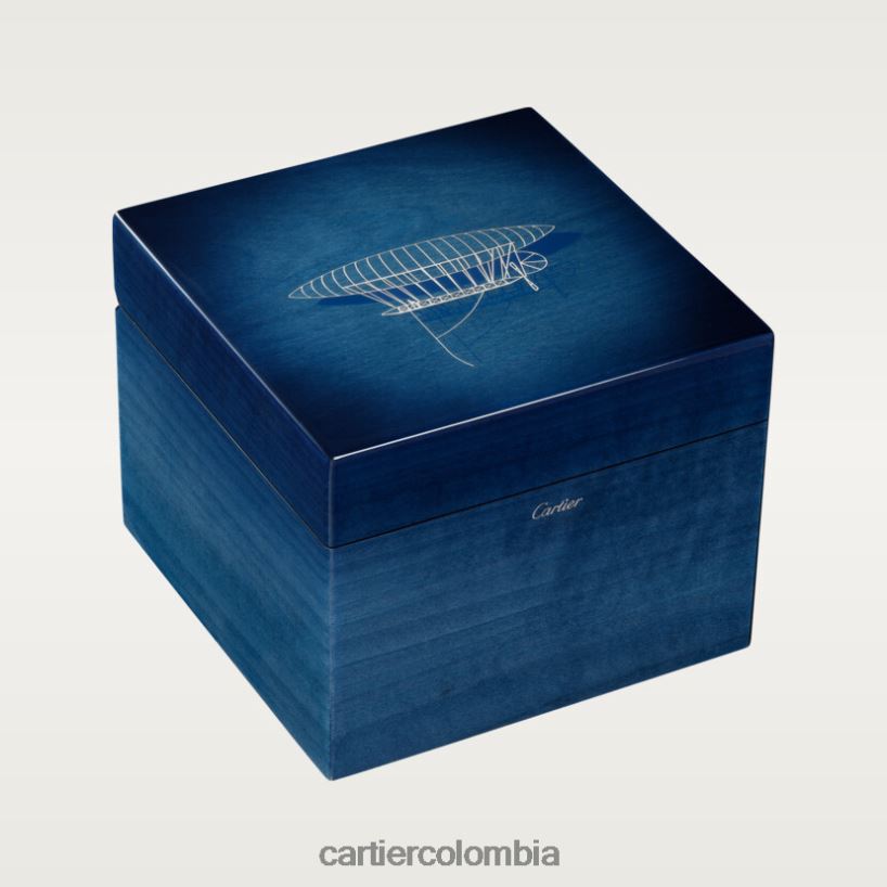 accesorios Cartier preciosa caja santos-dumont elegante V0HXJN896