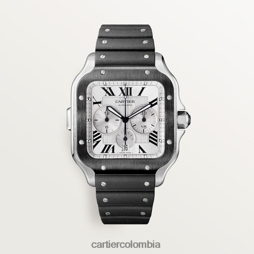 accesorios Cartier reloj cronógrafo santos elegante V0HXJN865