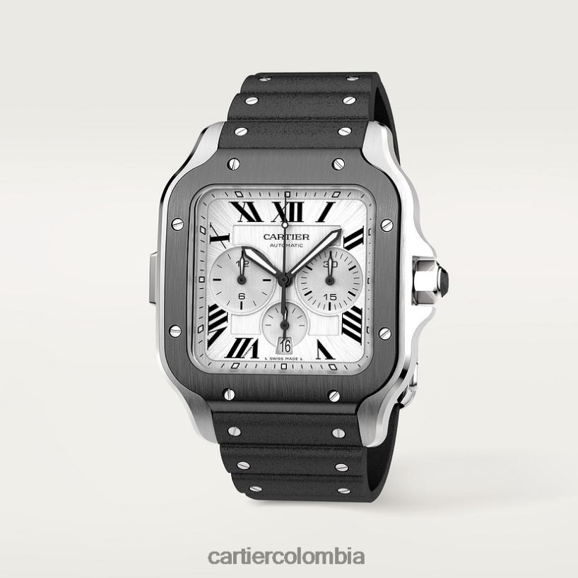 accesorios Cartier reloj cronógrafo santos elegante V0HXJN865