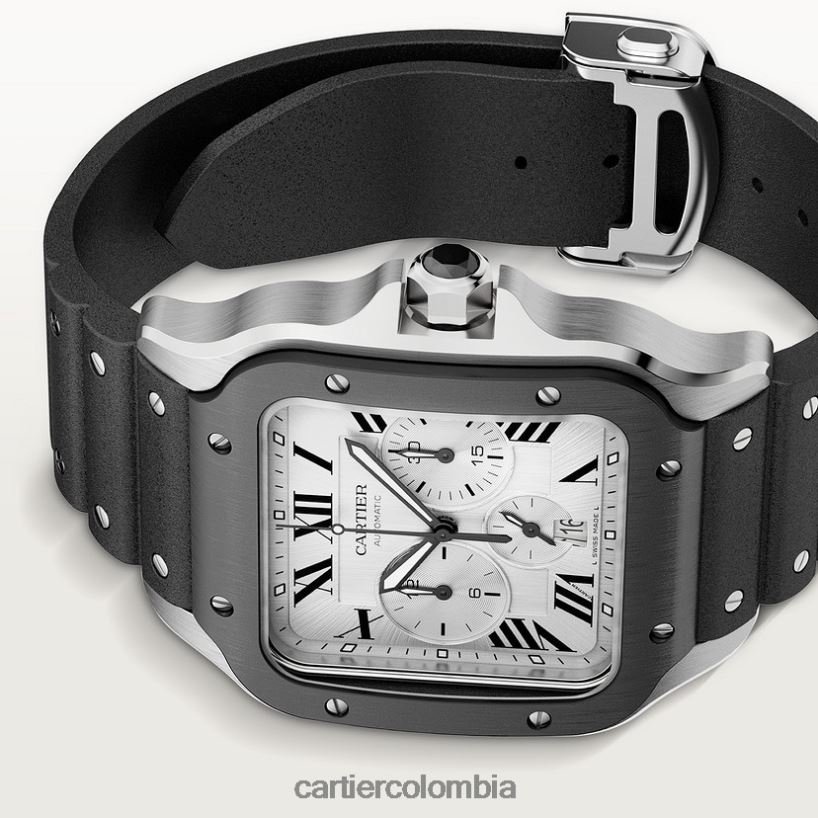 accesorios Cartier reloj cronógrafo santos elegante V0HXJN865
