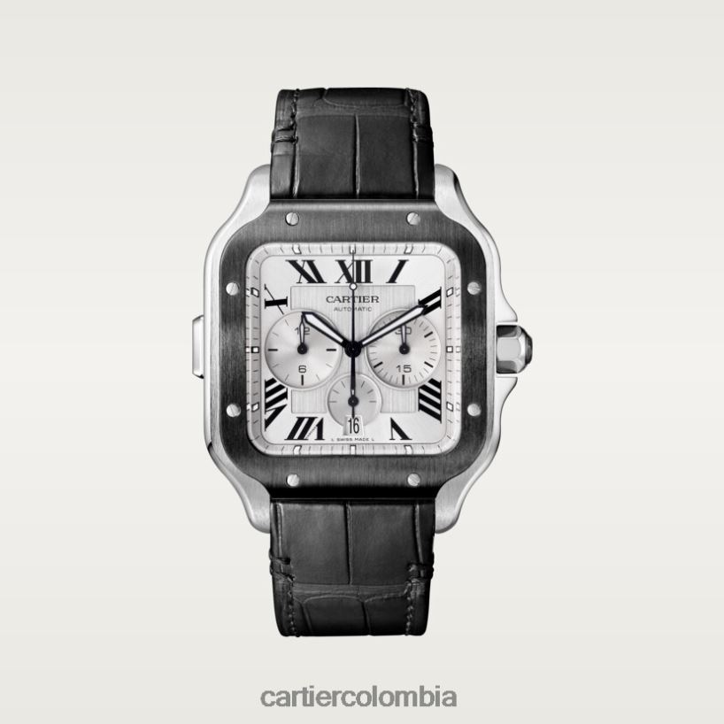 accesorios Cartier reloj cronógrafo santos elegante V0HXJN865