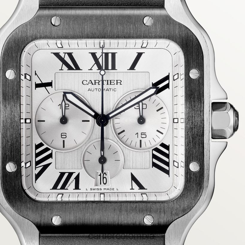 accesorios Cartier reloj cronógrafo santos elegante V0HXJN865