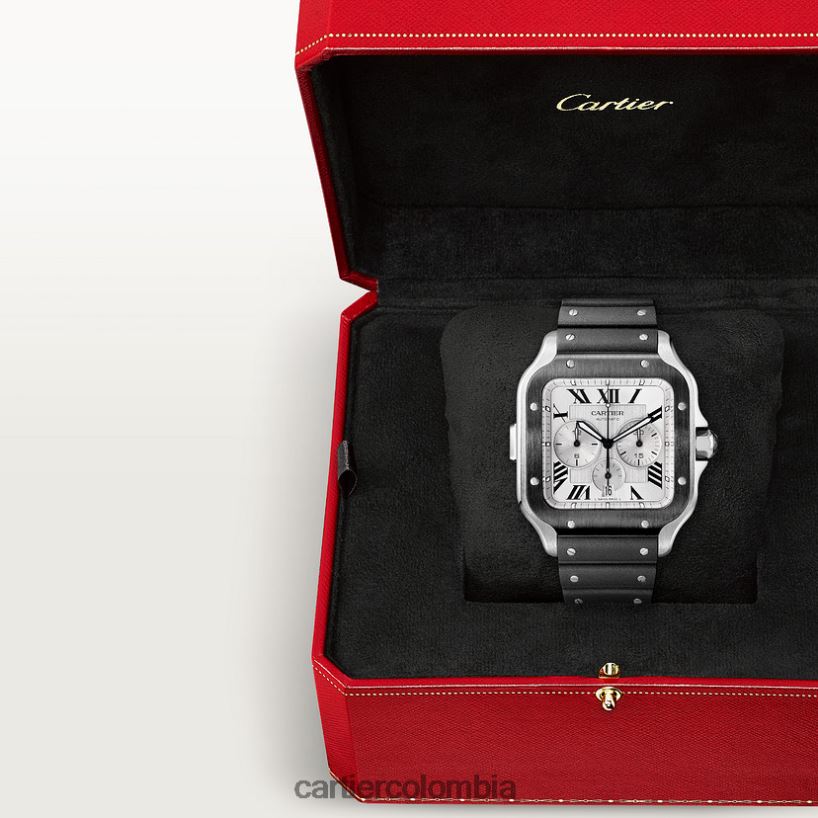 accesorios Cartier reloj cronógrafo santos elegante V0HXJN865