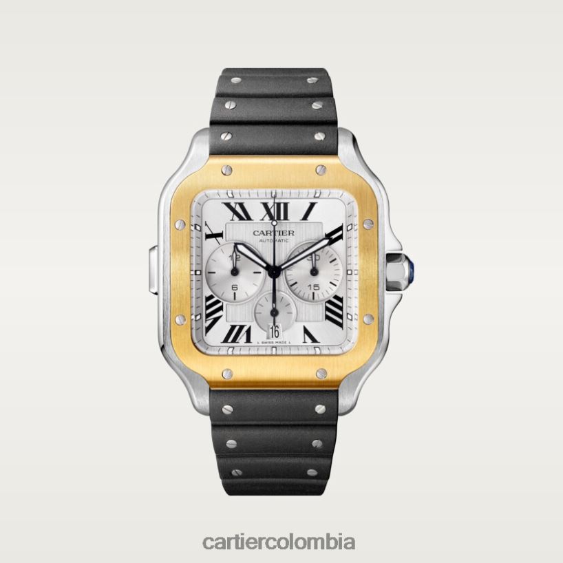 accesorios Cartier reloj cronógrafo santos elegante V0HXJN886