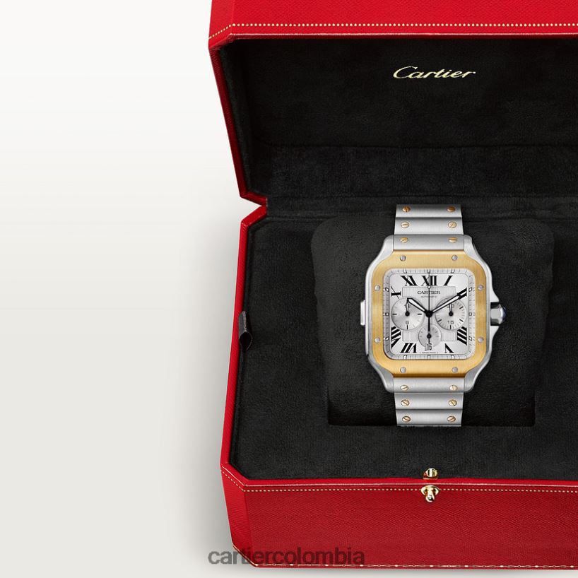 accesorios Cartier reloj cronógrafo santos elegante V0HXJN886