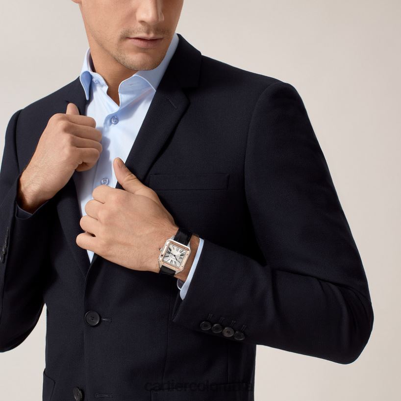 accesorios Cartier reloj santos-dumont elegante V0HXJN891